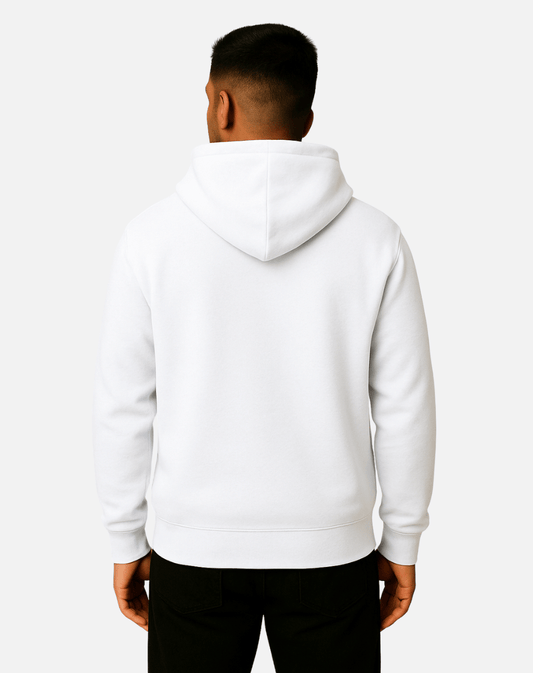 Classic White Hoodie | Regular Fit | 300 GSM