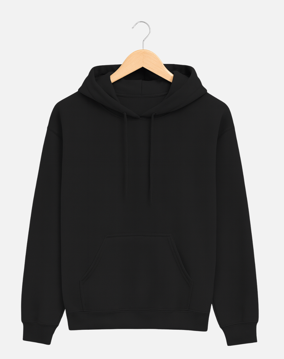 Classic Solid Hoodie | Cotton Fleece | 300 GSM