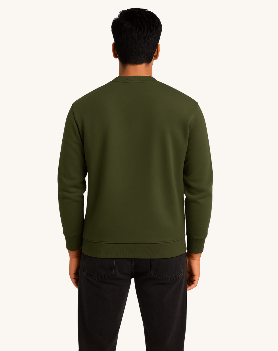 Olive Green  Sweatshirt