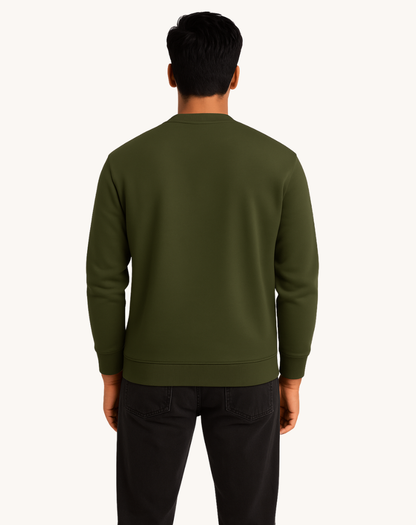 Olive Green  Sweatshirt