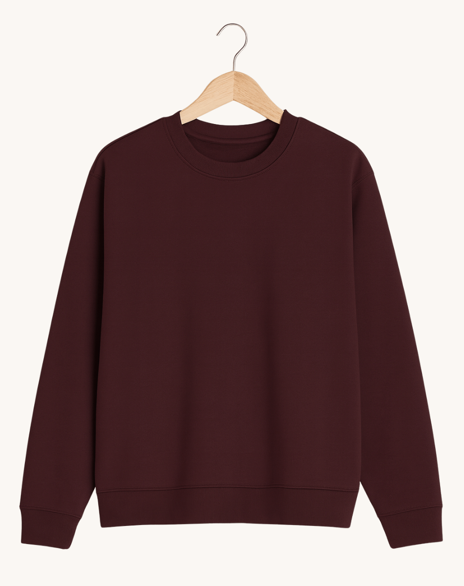Maroon Sweatshirt For Men