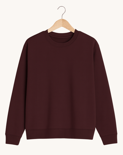 Maroon Sweatshirt For Men