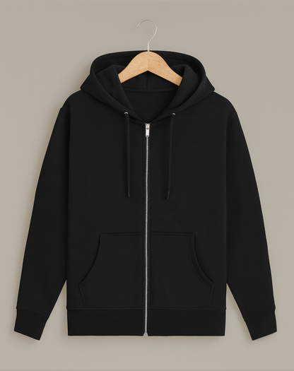 Black Zip Hoodie for Ultimate Comfort and Style