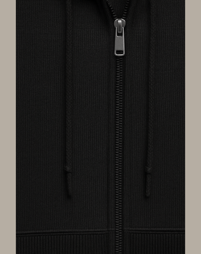 Black Zip Hoodie for Ultimate Comfort and Style