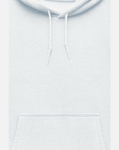 Classic White Oversized Hoodie | 400 GSM