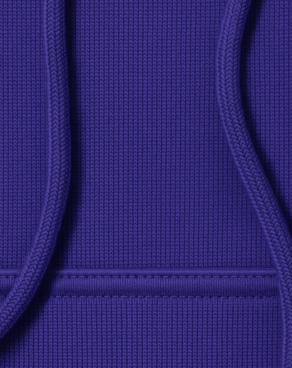 Regular Fit Solid Hoodie | 300 GSM | Royal Blue