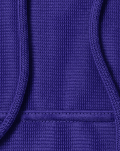 Regular Fit Solid Hoodie | 300 GSM | Royal Blue