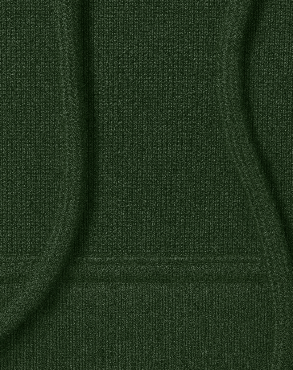 Solid Hoodie Bottle Green | 400 GSM | Bottle Green