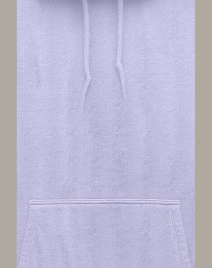 Classic Lavender Oversized Hoodie | Warm Thick Fleece