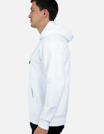 Classic White Oversized Hoodie | 400 GSM