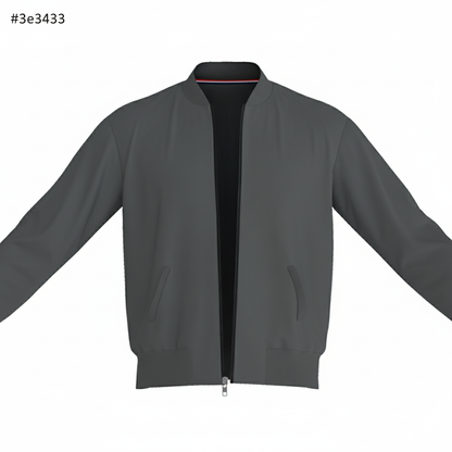 Men’s Bomber Jacket | Lightweight Sportswear Outerwear | Stylish Casual Jacket